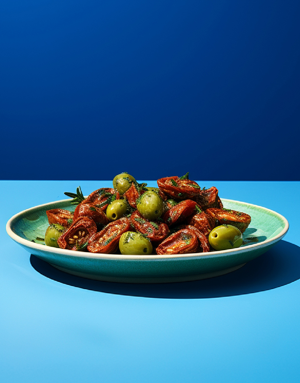 Antipasti mit Kräutern