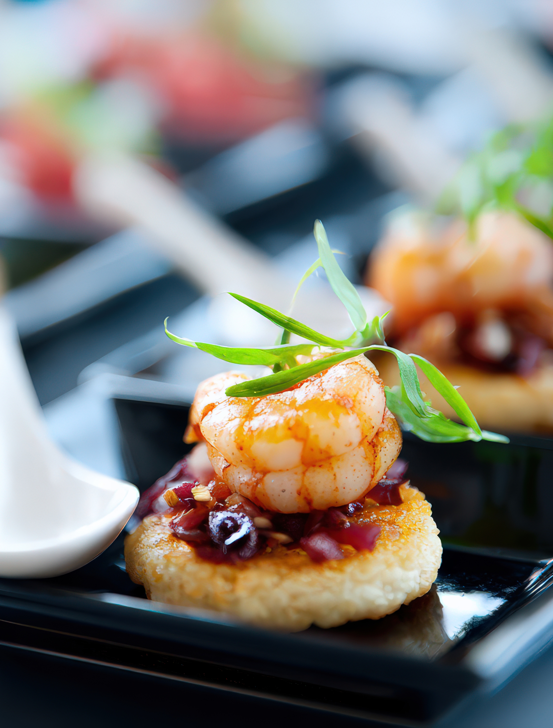 Speisen werden im Catering-Sektor serviert – CF Foodservice