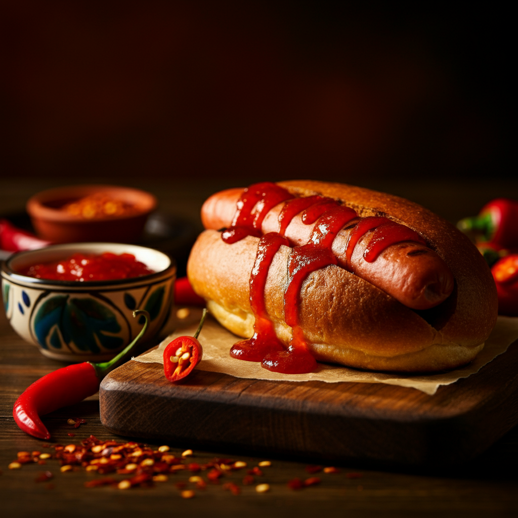 Hotdog scharf CF Foodservice