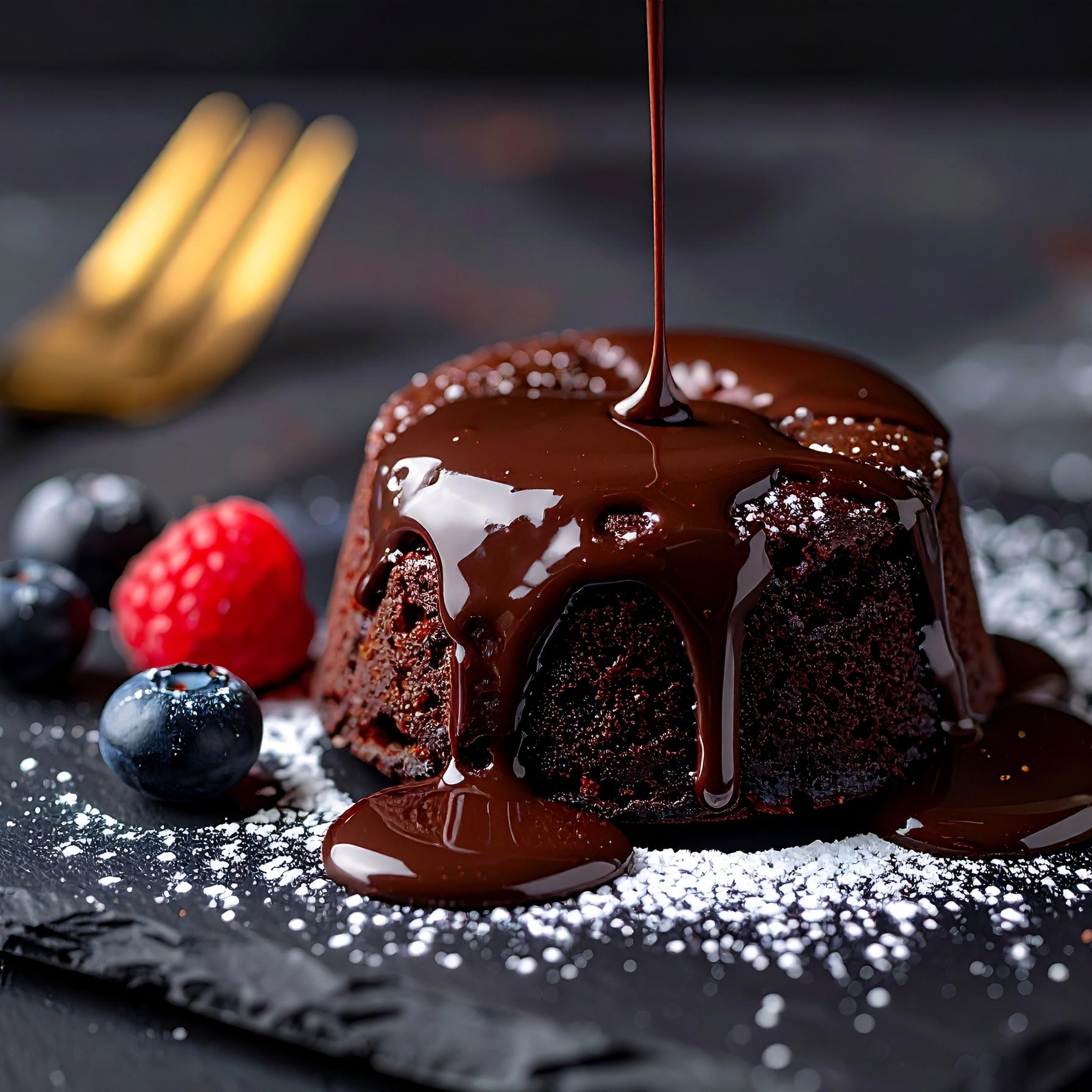 schokokuchen food styling customized foodservice