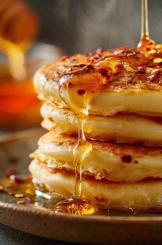 Pancakes Hot Honey Customized Foodservice
