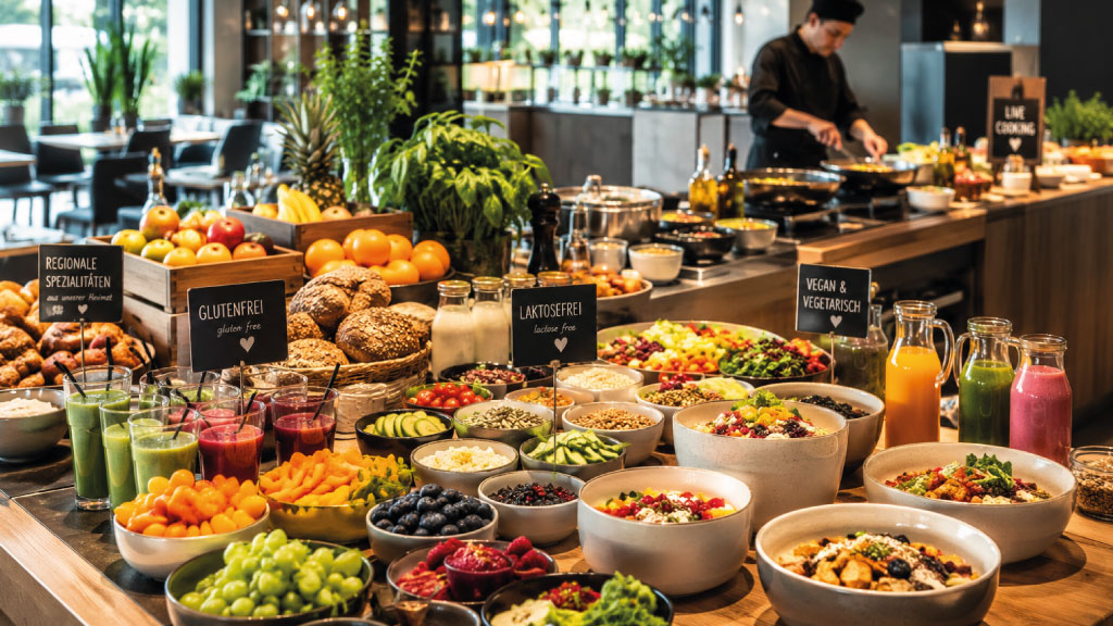 Auswahl Frühstück Customized Foodservice